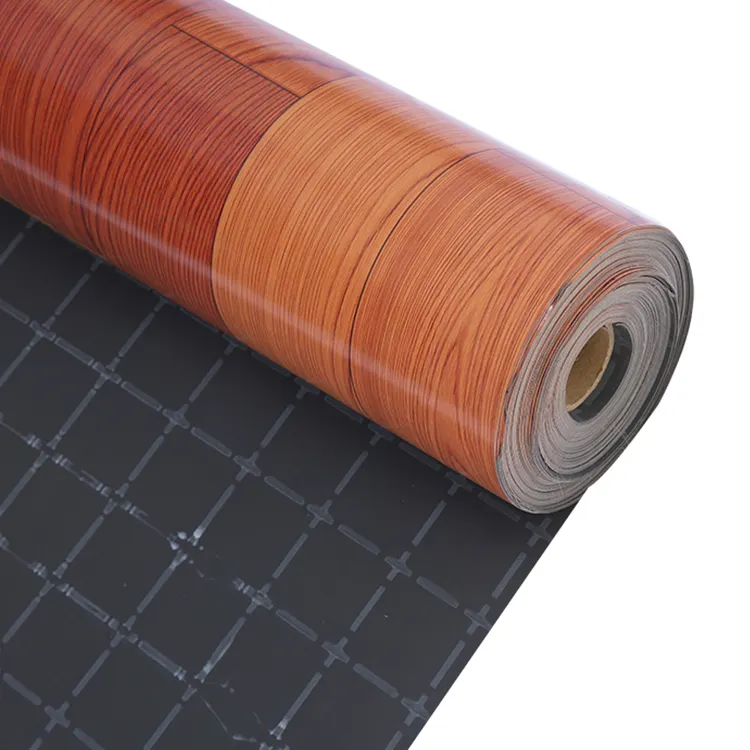 Plastic linoleum vinyl floor 0.35mm - 1.0mm covering roll