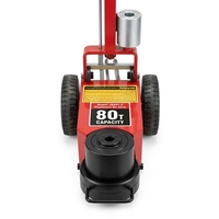 Cric pneumatique 80T pour levage de voiture, cric à chariot en acier pour garage de réparation automobile