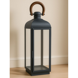 Top Sell 2026 <b>Candle</b> Lanterns with Rectangle Shaped Metal & Glass Crafted <b>Candle</b> Lanterns For Home Decoration - Product Image 1