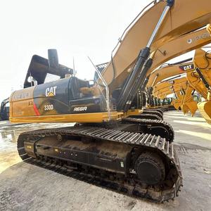 Excavadora de segunda mano y a bajo precio Excavadora hidráulica de orugas Cat 330CL 320C 320CL 320GC usada para excavación agrícola - Product Image 6