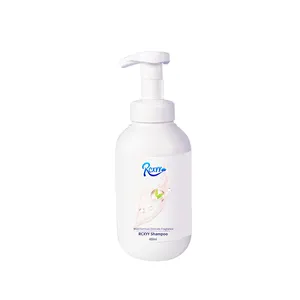 400Ml Oem Natuur Organische Rijke Verzorging Haar Hoge Voeding Olie Biotine Collageen Haar Shampoo