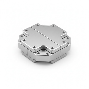 Boîtier de lentille en aluminium usiné CNC, pièces de précision, précision de 0,01 mm, application pour équipement de fitness - Product Image 1