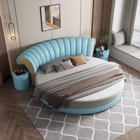 Heimmöbel Modernes Design Bett zum Verkauf Großhandelspreis Maßgefertigtes Bequemes Rosafarbenes Kingsize-Kinderdoppelbett für Schlafzimmer