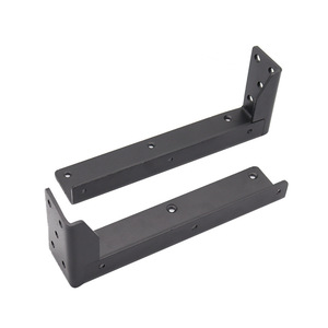 Support d'étagère en forme de L Disney, noir, robuste, résistant aux charges lourdes, pour armoire, cuisine, salle de bain, montage mural - Product Image 3