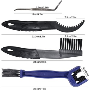 <span class=keywords><strong>Kit</strong></span> de nettoyage de chaîne de vélo, 8 pièces - Product Image 5