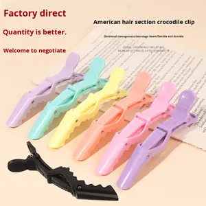 Pinzas de cocodrilo para el <span class=keywords><strong>cabello</strong></span>, herramientas de peluquería, tinte especial para permanente, pinzas para el <span class=keywords><strong>cabello</strong></span>, pinzas para el <span class=keywords><strong>cabello</strong></span>, pinzas para el pico de pato - Product Image 1