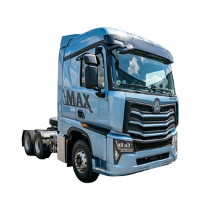 Camion tracteur automatique SINOTRUK HOWO MAX 6x4 avec moteur WEICHAI pour le transport de matériaux de construction et miniers <span class=keywords><strong>en</strong></span> Afrique et <span class=keywords><strong>en</strong></span> Amérique <span class=keywords><strong>latine</strong></span> - Product Image 1