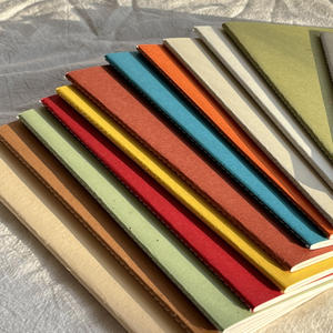 Carnet en papier kraft épaissi A5, reliure simple, cahier de <span class=keywords><strong>devoirs</strong></span>, lignes horizontales, grille, lignes carreales, bloc-notes étudiant - Product Image 1