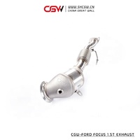 Tubo de escape Valvetronic de acero inoxidable para Ford Focus 1,5 T, venta al por mayor, el último producto