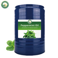 Huile Essentielle de Menthe Poivrée 100% Pure Distillée à la Vapeur, Arôme Mentholé, Vente en Gros pour Arômes Alimentaires, Cosmétiques, OEM, Marque Privée