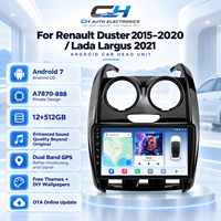Pour Renault Duster 2015-2021 DUDUAUTO DUDU7 Android 15 Écran 2K Autoradio Lecteur Multimédia Double GPS DTS pour Lada Largus 2021