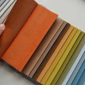 عينة مجانية من قماش مخمل ميشا الهولندي الناعم غير اللامع من الألياف الدقيقة 300 جرام/متر مربع 100% بوليستر محبوك للديكور المنزلي - Product Image 5