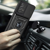 Étui à glissière pour objectif de caméra pour Xiaomi Redmi Note 11 10 9 8 11S Pro Max 9A 9C 9T Mi 12 12X F3 pare-chocs de qualité militaire couverture de bague d'armure
