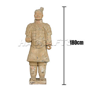 Precio de Fábrica Guerreros de Terracota Estatuas de Decoración de Jardín de Tamaño Real Antiguas Fabricante de Arcilla de Terracota Ejército de Qin Shihuang - Product Image 5