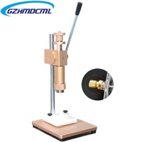 Sertisseuse Manuelle pour Flacons de Parfum en Verre, Machine à Sertir et Presser les Colliers, Équipement de Capsulage pour Vaporisateurs Aérosols