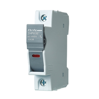 Fusibles de protection contre les surcharges ZHENGRONG en cuivre à haute capacité de coupure DC 1000V 32A pour systèmes solaires photovoltaïques certifiés CE
