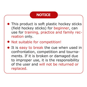 PP Soft Floorball Stick per interni ed esterni per famiglie attrezzature per attività di <span class=keywords><strong>Hockey</strong></span> su pista - Product Image 6