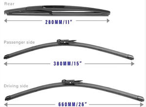 Lame d'essuie-glace arrière pour KIA Niro/Picanto/Soul/Sportage, haute qualité - Product Image 1