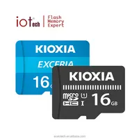 KIOXIA — carte Micro SD, 16 go/32 go/64 go/100% go, 128 mo/s, TF, carte mémoire pour Raspberry Pi, nouveauté 100