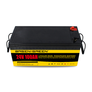 Batería de Litio Recargable de Larga Duración BASEN 24v 100ah 200ah, Baterías de Iones de Litio 25.6v 100AH - Product Image 4