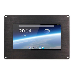 7 "bề mặt gắn kết <span class=keywords><strong>Android</strong></span> cảm ứng công nghiệp máy tính bảng kim loại vỏ Ubuntu Hệ điều hành cảm ứng Bảng điều chỉnh PC với khe cắm thẻ Sim - Product Image 1