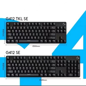 Logitech G412 SE/TKL Wired Gaming Keyboard Brown Axis Metal Material Keyboard - Product Image 2