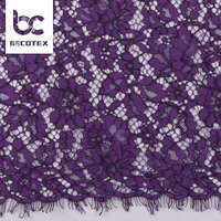 Tissu en dentelle extensible tricotée nigériane personnalisée, vente chaude 2026, broderie en ligne
