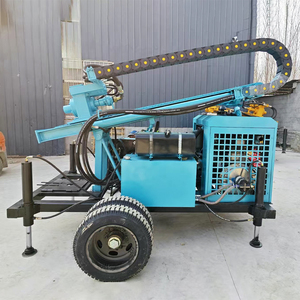 Meilleur prix, <span class=keywords><strong>mini</strong></span> foreuse de mine portable de 300 mètres, roues, plate-forme de forage de puits d'eau à vendre - Product Image 2