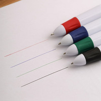 Logo personnalisé d'usine 4 couleurs stylo mousqueton portable multi couleur noir rouge bleu vert stylo à bille personnalisation