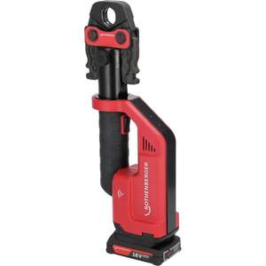 ROTHENBERGER - 1000004276 ROMAX COMPACT III Prensa de tubos alimentada por batería Set (con 1 Batería y cargador) PRENSADO - Product Image 1