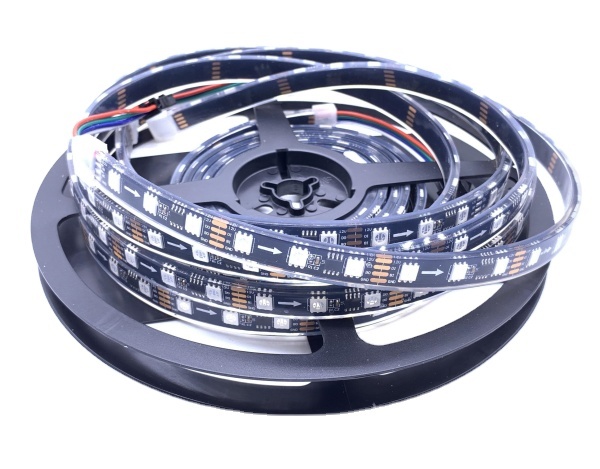 Smart Copper LED Strip Lights Digital RGB with Epistar IC and USB Connectivity