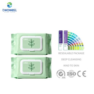 Logo <strong>Customized</strong> Restaurant Wet <strong>Wipes</strong> Plant Ingredients Cleaning Wet <strong>Wipes</strong> Wholesale - Product Image 2