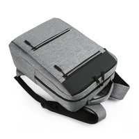 Sac à dos d'école unisexe de luxe pour étudiants, avec logo personnalisé, imperméable, antivol, en tissu Oxford, avec fermeture éclair, pour ordinateur portable et port USB