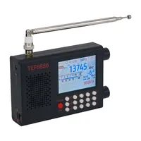 Radio Portatile TEF6686 FM/LW/MW/SW con Schermo Touch a Colori da 28 Pollici e Batteria Integrata, Prodotto in Cina Continentale