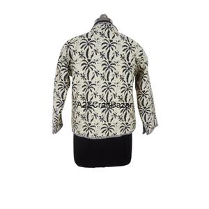 Chaqueta de Otoño para Mujer, Hecha a Mano, Transpirable, de Secado Rápido, de Punto, Acolchada con Flores, Reversible, de Algodón, Nuevo Diseño, Larga, con Estampado de Patchwork - Product Image 6