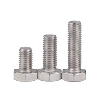 Vente en gros de vis hexagonales M30 zinguées DIN933 DIN931 Gr8.8 Gr4.8, directement de l'usine chinoise