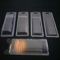 Emballage en blister transparent personnalisé pour cire de cireux, emballage en blister pour bougie, boîte à bougie avec support