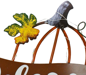 Décorations d'Halloween imperméables pour l'extérieur, en forme <span class=keywords><strong>de</strong></span> citrouille et <span class=keywords><strong>de</strong></span> tournesol, lumineuses, pour jardin, pelouse, piquet <span class=keywords><strong>de</strong></span> jardin, en métal, faites à la main, modernes - Product Image 3