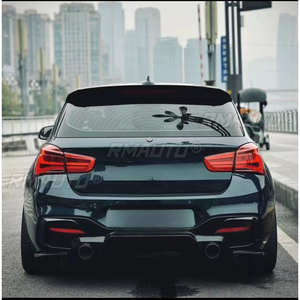 Pour BMW Série 1 F20 F21 2015-2019 : Lame de pare-chocs arrière, séparateur, diffuseur, spoiler, garniture d'angle de pare-chocs, pièce de modification, pièce de tuning - Product Image 3