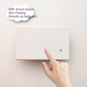 Sản phẩm thiết kế mới WIFI tường chuyển đổi thông minh da cảm giác Glass cảm ứng Bảng điều chỉnh chuyển đổi ánh sáng hỗ trợ tuya điều khiển từ xa - Product Image 2