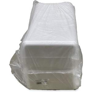 Barquettes à viande GEN 14,5 x 8 x 0,75 blanches 250/carton (1525WH) - Product Image 2