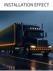 Luce Laterale <span class=keywords><strong>a</strong></span> LED CBD-3LED 12V, Luce di Segnalazione per <span class=keywords><strong>Traffico</strong></span>, Luce Costante per Camion e Rimorchi - Product Image 5