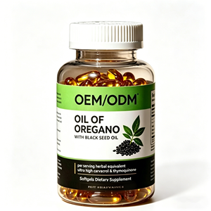 Huile de Nigelle en Gélules Marque Blanche OEM – Extrait d'Origanum Vulgare Riche en Carvacrol – Complément <span class=keywords><strong>Anti</strong></span>-<span class=keywords><strong>inflammatoire</strong></span> Naturel - Product Image 1