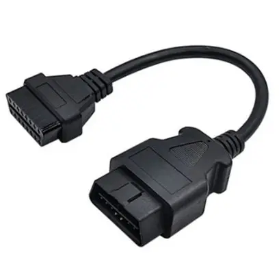 16 Pin erkek 16 Pin dişi OBD 2 OBD II uzatma fabrika OBD2 adaptör konnektörü