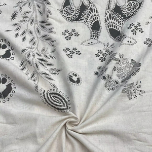 Tela de Algodón Khadi Orgánico, Tejido a Mano, Material de Algodón Sostenible, Suave y Duradero para Prendas, Faldas, Blusas, Costura de Moda - Product Image 1