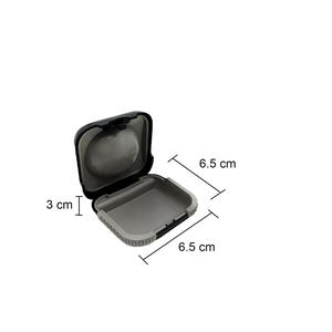 Boîte de rangement pratique pour aides auditives, en ABS noir, HappyHearing, pour kits BTE/CIC/FP, étui de transport pour aides auditives, vente flash - Product Image 2