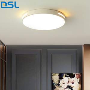 Hiện đại đơn giản vuông <span class=keywords><strong>LED</strong></span> Đèn trần thiết kế nhà bề mặt gắn kết cho phòng khách phòng ngủ đèn trần với điều khiển từ xa - Product Image 2