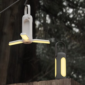 Lampe de camping avec logo personnalisé, rechargeable, portable, lampe torche LED suspendue, lampe de secours, matériau ABS, indice de protection IP - Product Image 2