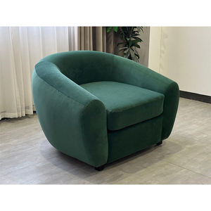 Ensemble de canapés de salon de luxe moderne pour salle de divertissement, canapé de cinéma maison, fauteuil individuel en velours pour salon - Product Image 2