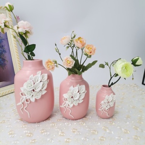 <strong>Original</strong> Luxurious Designs Custom Home Decoration <strong>Vase</strong> with 3D Handmade Flowers <strong>Vase</strong> Deco - Product Image 4